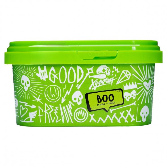 Табак Хулиган - BOO (Яблоко и Гранат, 200 грамм) купить в Владивостоке