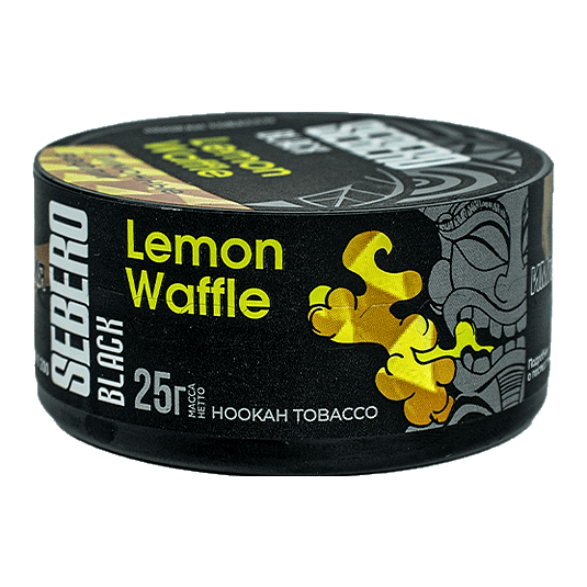 Табак Sebero Black - Lemon Waffle (Лимонные Вафли, 25 грамм) купить в Владивостоке