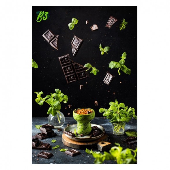 Табак B3 - Mint Chocolate Chill (Ледяной Шоколад, 250 грамм) купить в Владивостоке