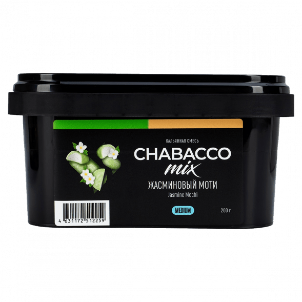 Смесь Chabacco MIX MEDIUM - Jasmine Mochi (Жасминовый Моти, 200 грамм) купить в Владивостоке