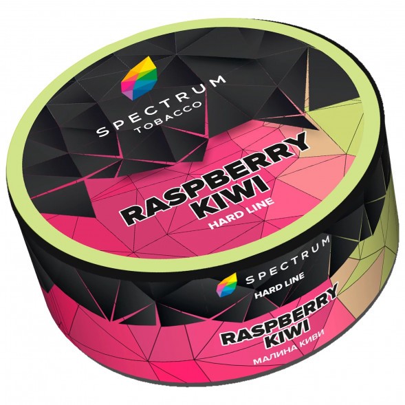 Табак Spectrum Hard - Raspberry Kiwi (Малина Киви, 25 грамм) купить в Владивостоке