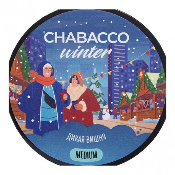 Смесь Chabacco MEDIUM - Wild Cherry (Дикая Вишня, 200 грамм) купить в Владивостоке