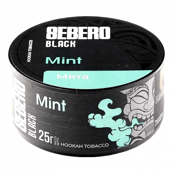 Табак Sebero Black - Mint (Мята, 25 грамм) купить в Владивостоке
