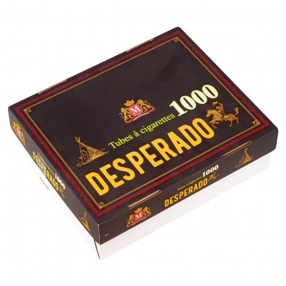 Гильзы сигаретные Desperado - 84x15 мм (карт. коробка, 1000 штук) купить в Владивостоке