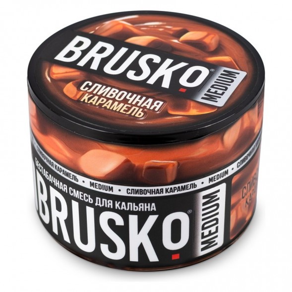 Смесь Brusko Medium - Сливочная Карамель (50 грамм) купить в Владивостоке