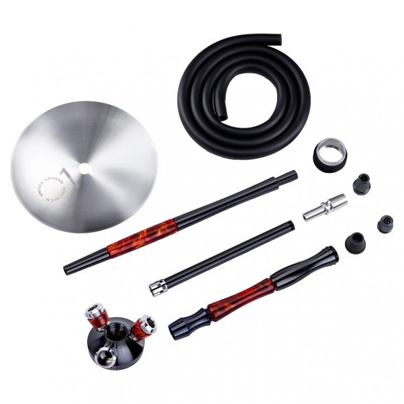 Кальян UNION - Fibonacci PVD Graphite (Без Колбы) купить в Владивостоке