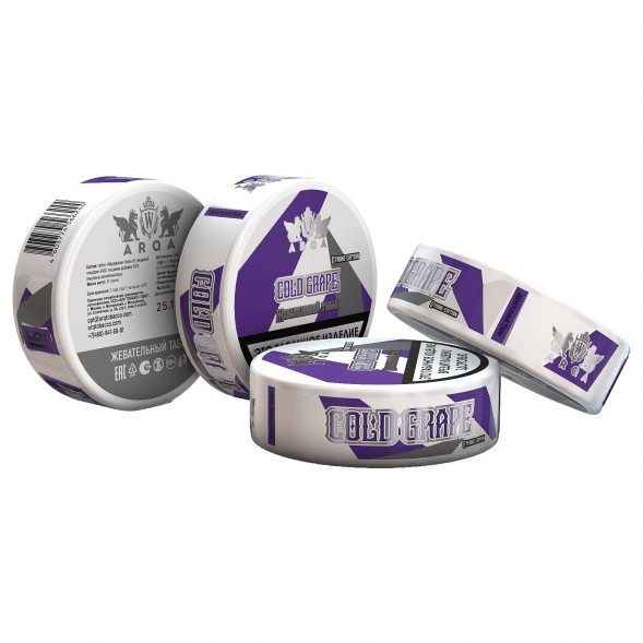 Табак жевательный ARQ Tobacco - Cold Grape (Ледяной Виноград, 10 грамм) купить в Владивостоке