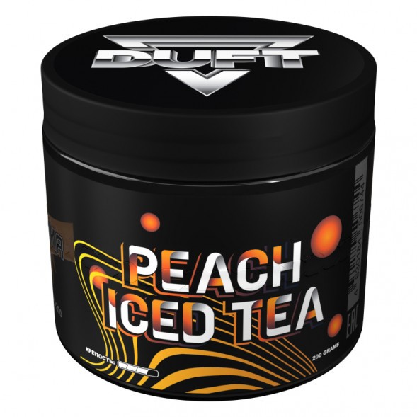 Табак Duft - Peach Iced Tea (Ледяной Персиковый Чай, 200 грамм) купить в Владивостоке