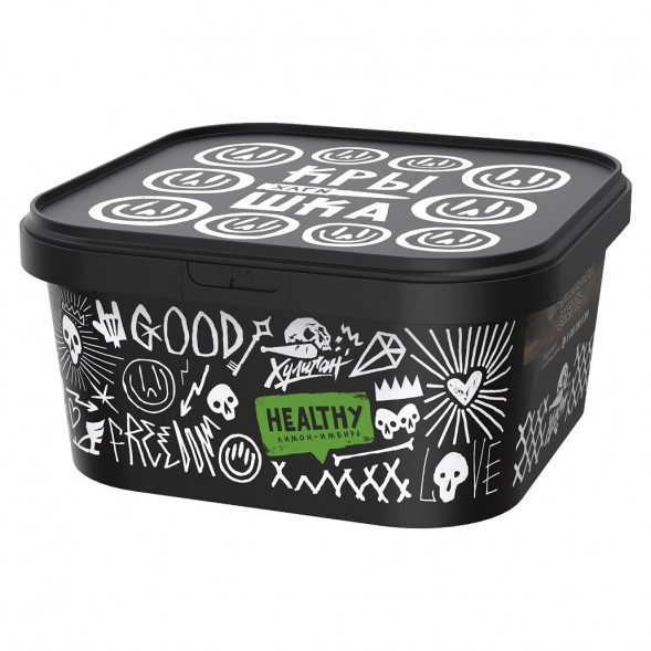 Табак Хулиган - Healthy (Имбирь и Лимон, 200 грамм) купить в Владивостоке