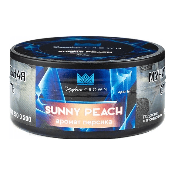 Табак Sapphire Crown - Sunny Peach (Персик, 100 грамм) купить в Владивостоке