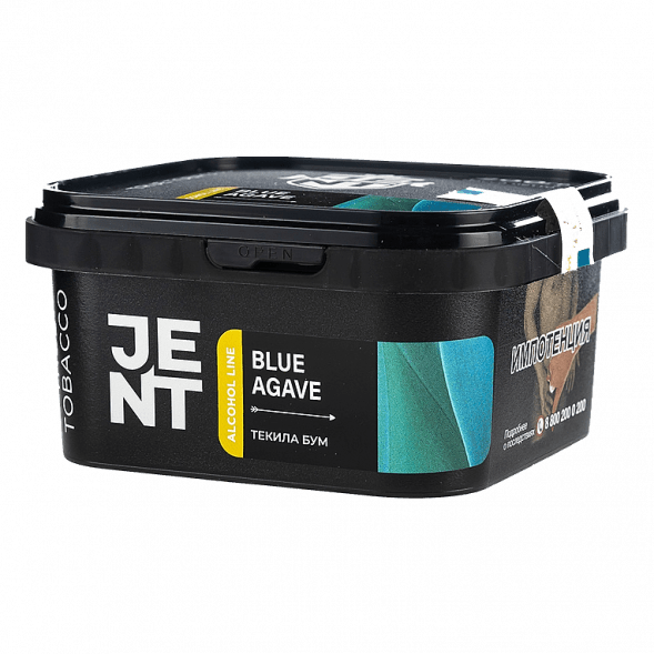 Табак Jent - Blue Agave (Текила Бум, 200 грамм) купить в Владивостоке