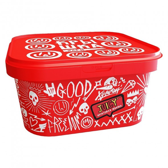 Табак Хулиган - Juicy (Фруктовая Жвачка, 200 грамм) купить в Владивостоке