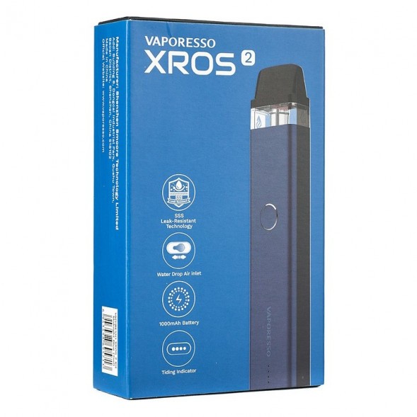 Электронная сигарета Vaporesso XROS 2 - Midnight Blue купить в Владивостоке