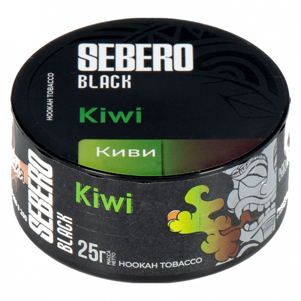 Табак Sebero Black - Kiwi (Киви, 25 грамм) купить в Владивостоке