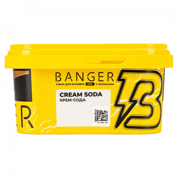 Табак Banger - Cream Soda (Крем-Сода, 200 грамм) купить в Владивостоке
