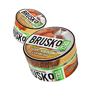 Смесь Brusko Zero - Дыня с Кокосом и Карамелью (250 грамм) купить в Владивостоке