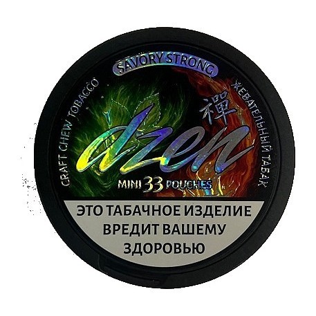 Табак жевательный DZEN Strong - Mini Savory Tobacco купить в Владивостоке