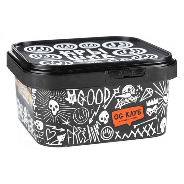 Табак Хулиган - OG Клуб (Клубника и Ревень, 200 грамм) купить в Владивостоке