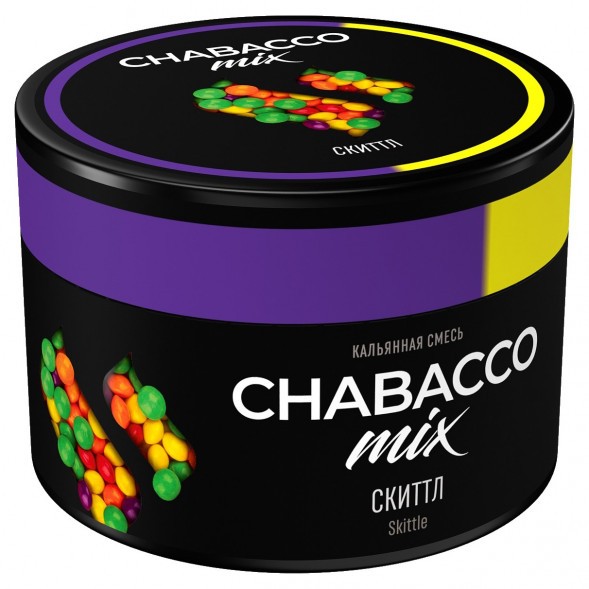 Смесь Chabacco MIX MEDIUM - Skittle (Скиттл, 40 грамм) купить в Владивостоке