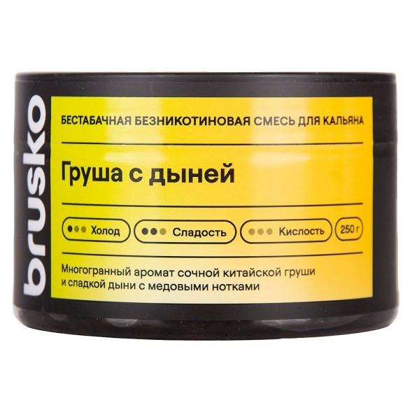 Смесь Brusko Zero - Груша с Дыней (250 грамм) купить в Владивостоке