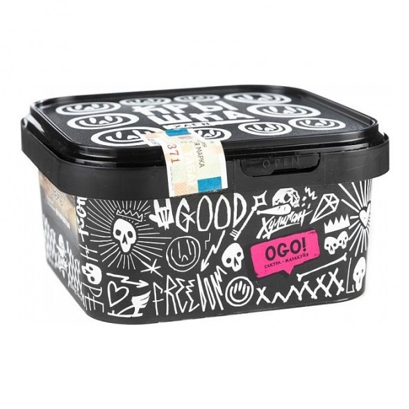 Табак Хулиган - OGO! (Сакура и Маракуйя, 200 грамм) купить в Владивостоке