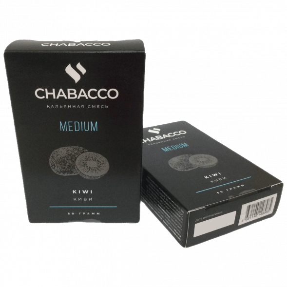 Смесь Chabacco MEDIUM - Kiwi (Киви, 50 грамм) купить в Владивостоке