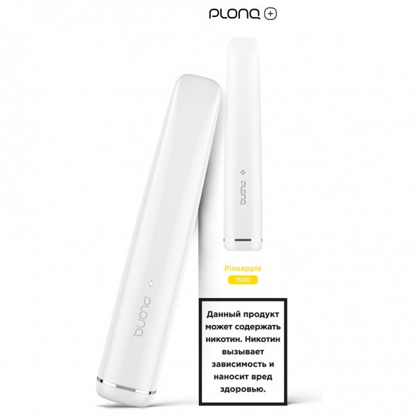 PLONQ PLUS - Ананас (1500 затяжек) купить в Владивостоке