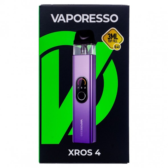 Электронная сигарета Vaporesso XROS 4 - Lilac Purple (Сиренево-Фиолетовая) купить в Владивостоке