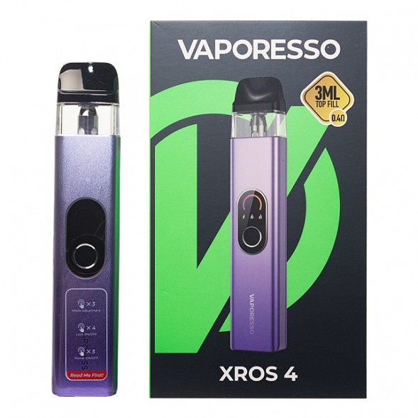 Электронная сигарета Vaporesso XROS 4 - Lilac Purple (Сиренево-Фиолетовая) купить в Владивостоке