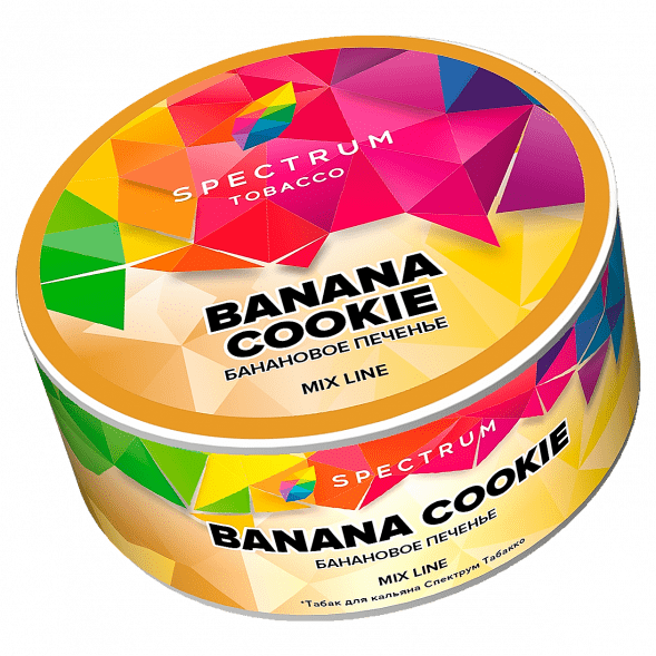Табак Spectrum Mix Line - Banana Cookie (Банановое Печенье, 25 грамм) купить в Владивостоке