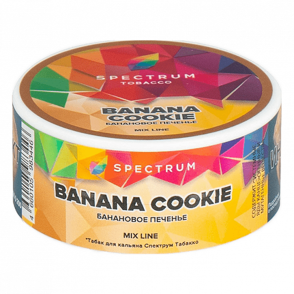 Табак Spectrum Mix Line - Banana Cookie (Банановое Печенье, 25 грамм) купить в Владивостоке
