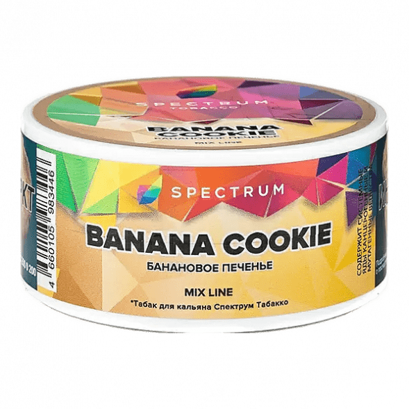 Табак Spectrum Mix Line - Banana Cookie (Банановое Печенье, 25 грамм) купить в Владивостоке