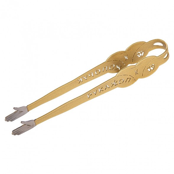 Щипцы для кальяна Watta Рукожоп (Золотые) купить в Владивостоке