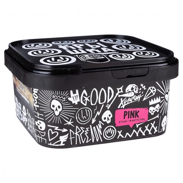 Табак Хулиган - Pink (Ягоды и Мангустин, 200 грамм) купить в Владивостоке