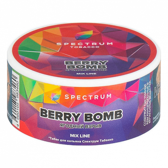 Табак Spectrum Mix Line - Berry Bomb (Ягодный Взрыв, 25 грамм) купить в Владивостоке