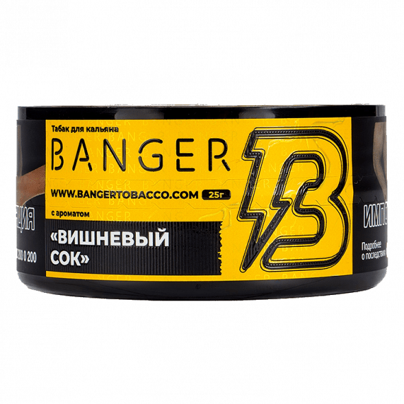 Табак Banger - Cherry Juice (Вишнёвый Сок, 25 грамм) купить в Владивостоке