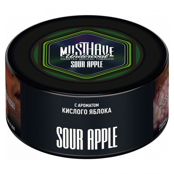Табак Must Have - Sour Apple (Кислое Яблоко, 25 грамм) купить в Владивостоке