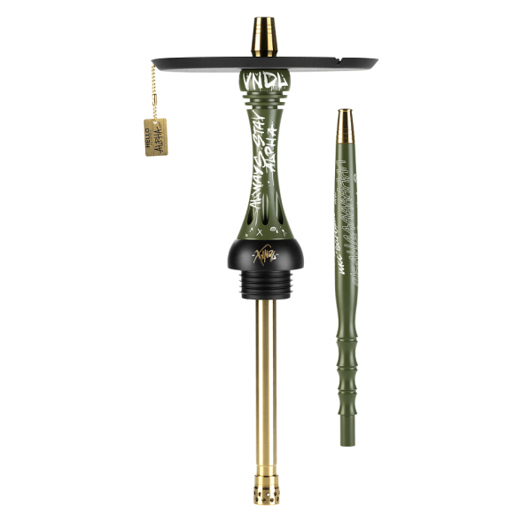 Кальян Alpha Hookah - Model X VNDL Olive (без колбы) купить в Владивостоке