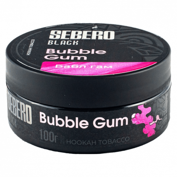 Табак Sebero Black - Bubble Gum (Бабл Гам, 100 грамм) купить в Владивостоке