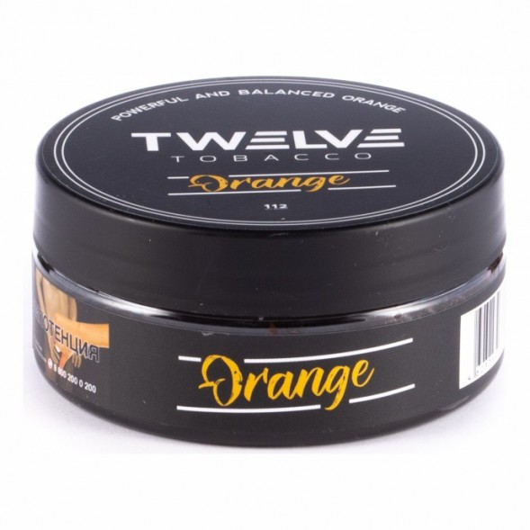 Табак Twelve - Orange (Апельсин, 100 грамм, Акциз) купить в Владивостоке