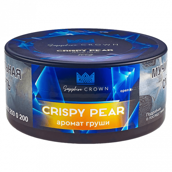 Табак Sapphire Crown - Crispy Pear (Груша, 100 грамм) купить в Владивостоке