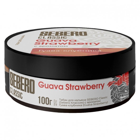 Табак Sebero - Guava Strawberry (Гуава и Клубника, 100 грамм) купить в Владивостоке