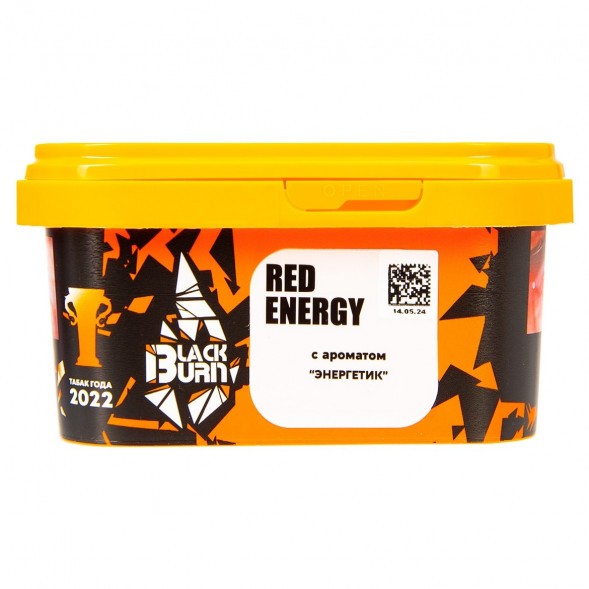 Табак BlackBurn - Red Energy (Энергетик, 200 грамм) купить в Владивостоке