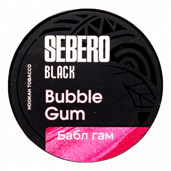 Табак Sebero Black - Bubble Gum (Бабл Гам, 25 грамм) купить в Владивостоке
