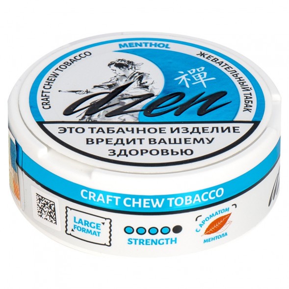 Табак жевательный DZEN - Menthol (Ментол) купить в Владивостоке