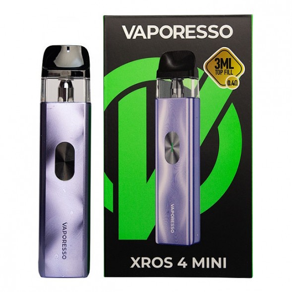 Электронная сигарета Vaporesso XROS 4 Mini - Ice Purple (Фиолетовый Лёд) купить в Владивостоке