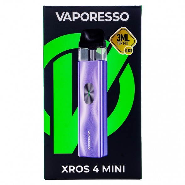 Электронная сигарета Vaporesso XROS 4 Mini - Ice Purple (Фиолетовый Лёд) купить в Владивостоке