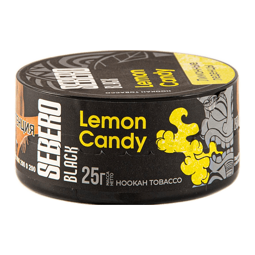 Табак Sebero Black - Lemon Candy (Лимонные Леденцы, 25 грамм) купить в Владивостоке