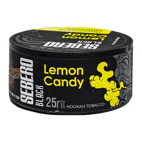 Табак Sebero Black - Lemon Candy (Лимонные Леденцы, 25 грамм) купить в Владивостоке