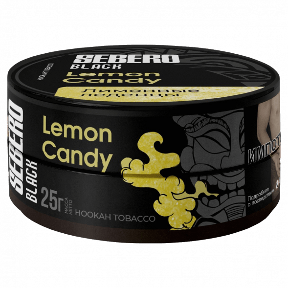 Табак Sebero Black - Lemon Candy (Лимонные Леденцы, 25 грамм) купить в Владивостоке